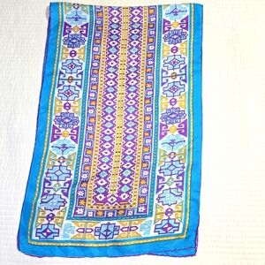 Colorful Geometric Pattern Scarf